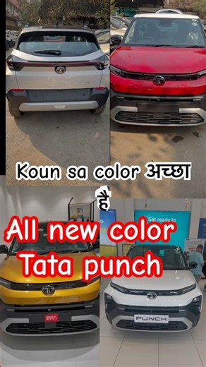New Tata punch facelift 2026 all color look…#shortsfeed #tatapunch #automobile #shortsviral 🔥🔥