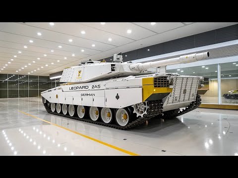 Leopard 2A5 Tank Full Power and Features 2025