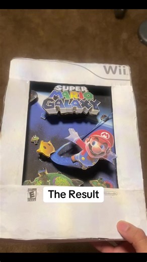Creating a 3D Mario Galaxy Diorama from Cardboard