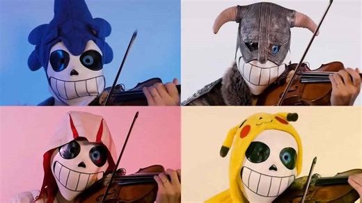 megalovania violin goes with game songs