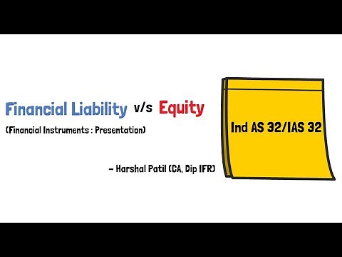 Financial Liability vs Equity Instrument