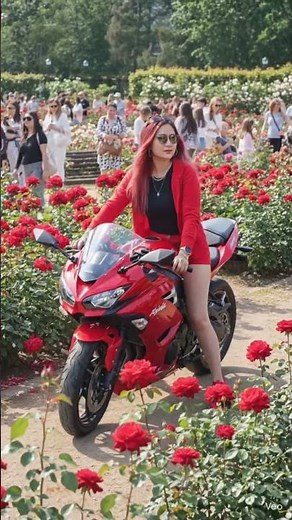 🏍️ Beautiful Girls Riding Bikes | Style, Speed & Adventure ✨🔥