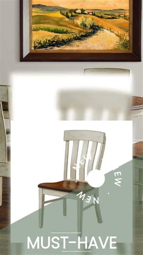 Amish 54" Rustic Round Raleigh Pedestal Dining Set with 4 chairs