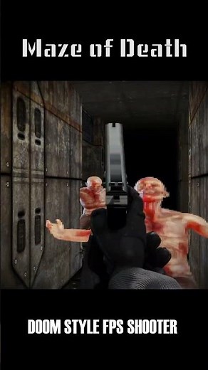 Maze of infection FPS DOOM STYLE #gaming #construct3 #games #b3d