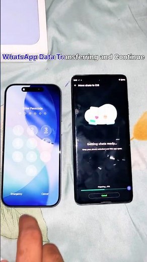 Free Method Completed Data Transfer & WhatsApp from iPhone to Android #iphone #android #shorts #feed
