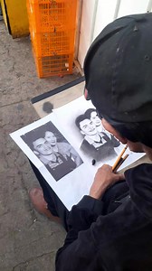 Si tatay nga maayo kaayo mo drawing. Basin ganahan mo magpa drawing sa iyaha naa ra si tatay sa cogon market kilid sa gaisano. #trendingnow #trendingreels #highlights #everyone | Joefel Calino