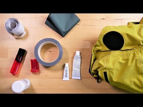 Comment réparer un vêtement imperméable (Gore-Tex, MP+, H2No, eVent, Sympatex, etc.)