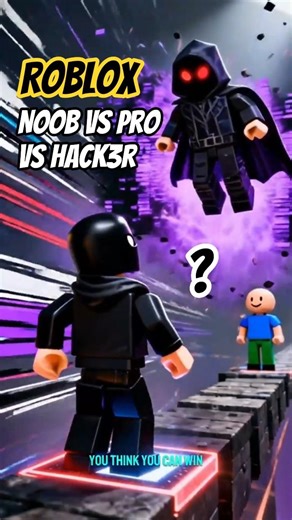 This Noob Beat a Pro AND a Hacker?! 😨 #roblox