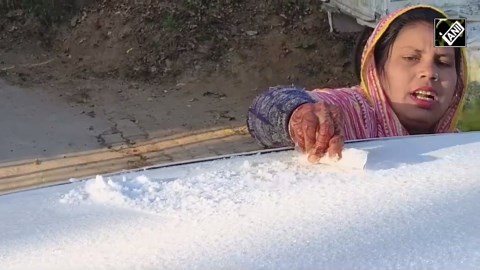 Cold wave grips Mount Abu as temperatures dip below zero