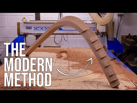 The Modern Way To Shape A Wooden Boat Stem | Building Temptress Ep7