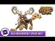 Animal Jam - Old Frozenspirit Speed Art!