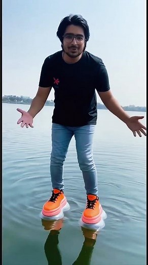 Water walking shoes 👟.