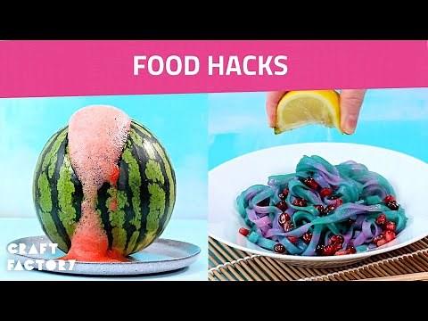 19 Weird Food Hacks & Experiments