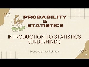Introduction to Statistics (Urdu/Hindi)