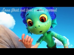 Luca first set foot on the ground - Disney Pixar Luca Clip (2021)