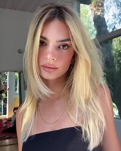 Emily Ratajkowski shares the details behind her new blonde hair: http://vogue.cm/QIA57Xa | Vogue
