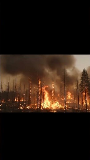 Amazon Forest on Fire Again – Real Shocking Footage Captured! 🌳🔥#amazon #amazonforest #forest #fire