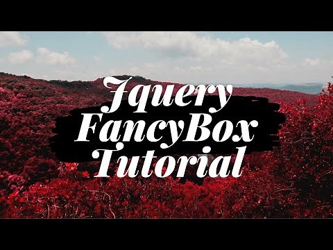 Jquery Fancybox 3 Tutorial | JQuery Plugin Tutorial