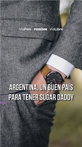Argentina, un buen país para tener un #SugarDaddy 😱. Nuestro país se encuentra en el puesto cuatro dentro de América Latina. 🗣️Te lo cuenta Orne Saitta. | Vía Córdoba