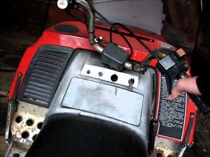 1979 yamaha enticer 250 start up