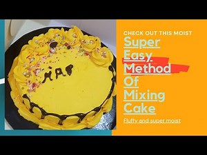 All in one method of cake making #7minutesmethod #vanilla cake