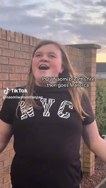 Naomi's Fire Breathing Adventure in Mallorca