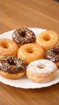 Homemade donuts | Soft & Fluffy Donuts Recipe | Bakery Style Glazed Donuts