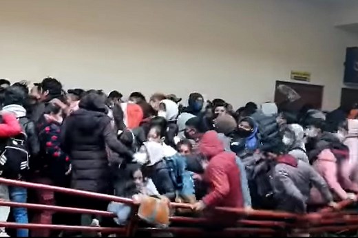 Video shows balcony railing collapse at University killing 5