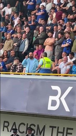 CROWD CAM- MILLWALL 2-0 CARDIFF CITY “ANGRY CARDIFF FAN!” #millwall #cardiffcity #championship