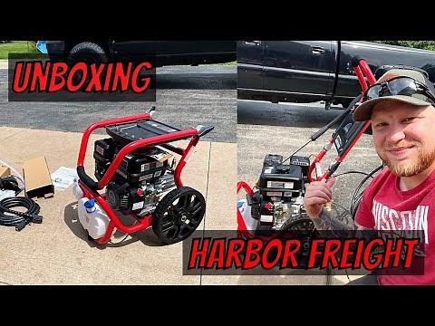 Look What We Added!!! Harbor Freight Predator Pressure Washer 3200 PSI 2.8 GPM