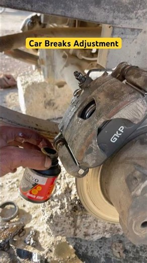 Car Brake Adjustment in 30 Seconds! 🚗💨 #MechanicLife #shorts