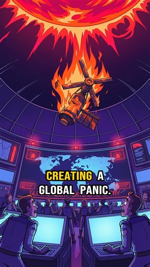 What happens when a space station crashes?