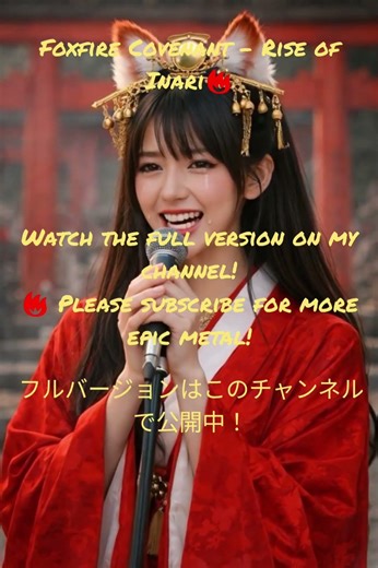 Foxfire Covenant – Rise of Inari | Japanese Mythology Metal 🔥short