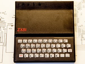 Sinclair ZX81 Kit Build from the 1980s with 1k memory