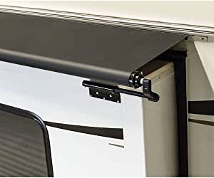 Solera V000182037 Black Slide Topper Awning - 10'6" (10'1" Fabric)