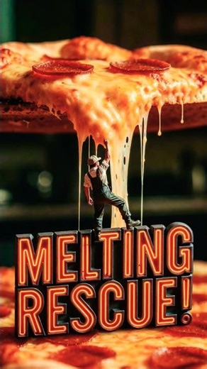 Tiny Workers vs Melting Cheese Disaster | Epic Miniature Rescue Mission!