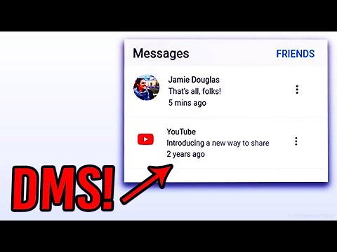 What Happened To YouTube Direct Messages? (removed feature?)
