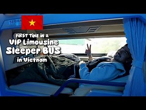 Sleeper Bus Experience in Vietnam 🇻🇳 from Dalat to HCMC VIP Limousine