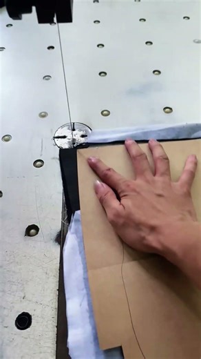 Garment molds cutting according patterns #garment #cutting #pattern #sewing
