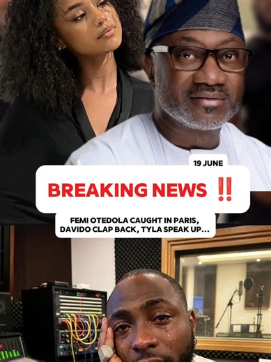 june 19 top updates in Nigeria, femi otedola caught in Paris, davido clap back, tyla speak up about Nigeria and many more.... #uknigeria🇬🇧🇳🇬 #nigeriantiktok🇳🇬 #alexekubo #davido