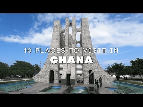 Top 10 Places to Visit in Ghana 🇬🇭 - 4k Travel Video