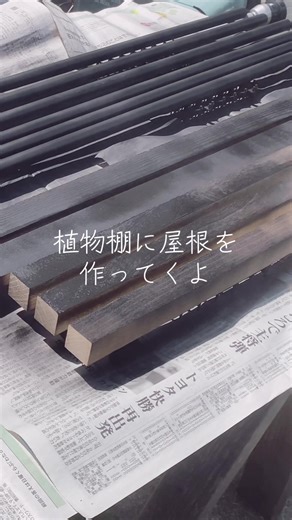 【DIY】葉焼けやゲリラ豪雨から植物達を守る、カッコいい屋根の作り方！ #diy #日除け #屋根 #作り方 #ハンドメイド #簡単 #おすすめ