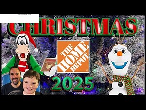 Home Depot Christmas 2025 Animatronic Demo & Shopping Walkthrough! Holiday Shop With Me!
