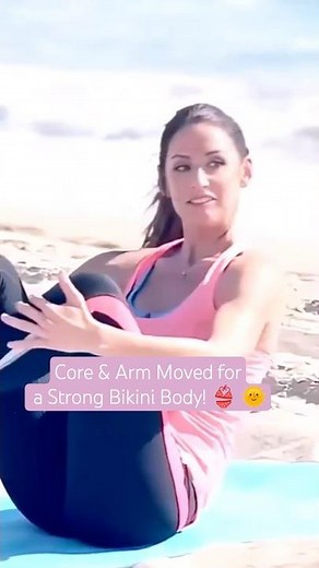 Strong Bikini Body Prep! 💪 Core, Arm Moves & Full Body Stretching Exercises for Toning! 🧘‍♀️