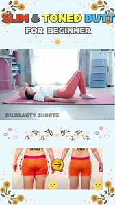 Slim Butt for Beginner | Lose Butt Fat, Toned and Firm Butt