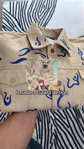 Gaara design #anime #naruto #gaara #streetwear #fashion