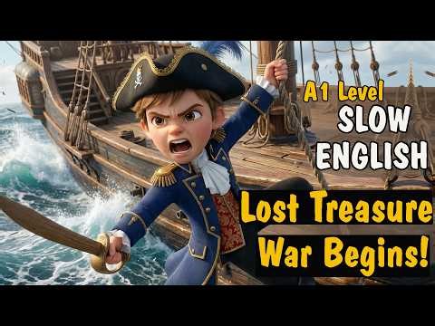 Who Will Win the Treasure? | SLOW ENGLISH | English Listening Practice for Beginners (A1)
