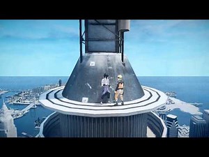GTA 4 Naruto vs Sasuke