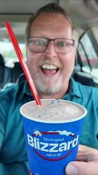 Dairy Queen Mexican Hot Chocolate Blizzard #dq #monthly #blizzard #review