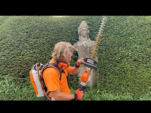 THE NEW STIHL HSA 94T HEDGE TRIMMER/ HEDGER